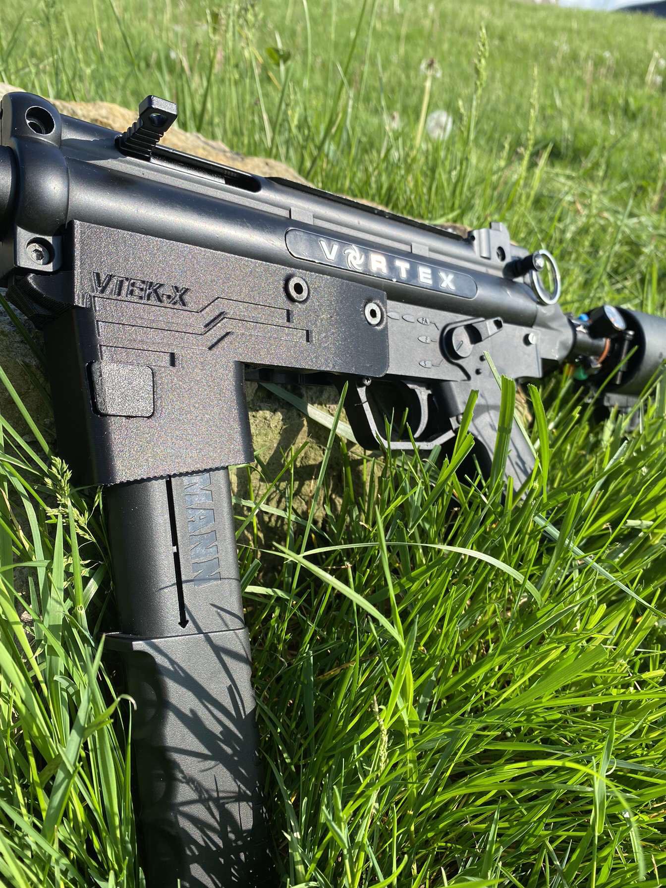 Vtek-X (Vortex to Tipx paintball magwell)