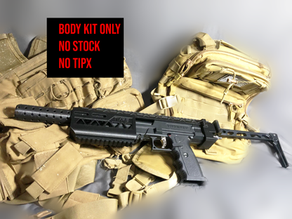 Custom TIPX paintball body kit